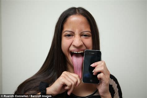 chanel longest tongue|woman with longest tongue.